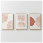 Πίνακας Chilen  Pakoworld Τρίπτυχος με Ψηφιακή Εκτύπωση και Πλαίσιο 33x1.5x48εκ