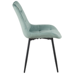 Καρέκλα Berne Pakoworld Βελούδο σε Φυστικί Απόχρωση 53x62x84εκ