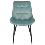 Καρέκλα Berne Pakoworld Βελούδο σε Φυστικί Απόχρωση 53x62x84εκ