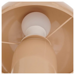 Επιτραπέζιο Φωτιστικό Mushi Pakoworld Μέταλλο Μπεζ Φ20x24,5εκ