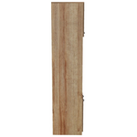 Ντουλάπα Κουζίνας Rowan Pakoworld σε Ανθρακί-oak Απόχρωση 60x42x182εκ