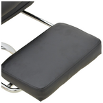 Καρέκλα Γραφείου Διευθυντή με Υποπόδιο Zanci Pakoworld pu Μαυρο 70x66x112-120εκ