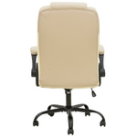 Καρέκλα Γραφείου Διευθυντή Stellar Pakoworld pu σε Μπεζ-Εκρού Απόχρωση 70x77x110-119εκ