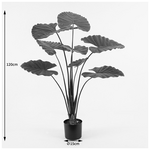 Διακοσμητικό Φυτό σε Γλάστρα Alocasia Inart Πράσινο Φ90x120εκ