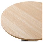 Τραπέζια Σαλονιού Hemena Pakoworld σετ 2τεμ σε Μαύρη-Φυσική Απόχρωση