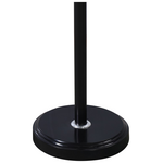 Καλόγερος Sinem Pakoworld Μέταλλο σε Μαύρη-Φυσική Απόχρωση Φ30x175εκ