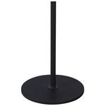 Καλόγερος Lelom Pakoworld Μέταλλο σε Μαύρη Απόχρωση Φ30x170εκ