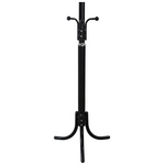 Καλόγερος Mendora Pakoworld Μέταλλο σε Μαύρη Απόχρωση 40x40x180εκ