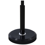 Καλόγερος Portu Pakoworld Μέταλλο σε Μαύρη-Φυσική Απόχρωση Φ30x170εκ