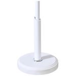 Καλόγερος Portu Pakoworld Μέταλλο σε Λευκή-Φυσική Απόχρωση Φ30x170εκ