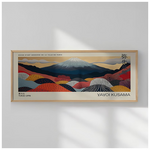 Πίνακας Lenfo Pakoworld με Ψηφιακή Εκτύπωση και Πλαίσιο 120x2x50εκ