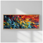 Πίνακας Feder Pakoworld με Ψηφιακή Εκτύπωση και Πλαίσιο 120x2x50εκ