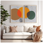 Πίνακας Derdia Pakoworld Δίπτυχος με Ψηφιακή Εκτύπωση και Πλαίσιο 33x1.5x48εκ