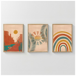 Πίνακας Delea Pakoworld Τρίπτυχος με Ψηφιακή Εκτύπωση και Πλαίσιο 33x1.5x48εκ