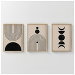 Πίνακας Aregon  Pakoworld Τρίπτυχος με Ψηφιακή Εκτύπωση και Πλαίσιο 33x1.5x48εκ