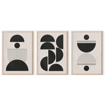 Πίνακας Sanxia  Pakoworld Τρίπτυχος με Ψηφιακή Εκτύπωση και Πλαίσιο 33x1.5x48εκ