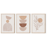 Πίνακας Teronja Pakoworld Τρίπτυχος με Ψηφιακή Εκτύπωση και Πλαίσιο 33x1.5x48εκ