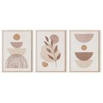 Πίνακας Binbia Pakoworld Τρίπτυχος με Ψηφιακή Εκτύπωση και Πλαίσιο 33x1.5x48εκ