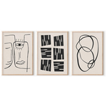 Πίνακας Lumora Pakoworld Τρίπτυχος με Ψηφιακή Εκτύπωση και Πλαίσιο 33x1.5x48εκ