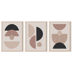 Πίνακας Veyra  Pakoworld Τρίπτυχος με Ψηφιακή Εκτύπωση και Πλαίσιο 33x1.5x48εκ