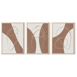 Πίνακας Orenis Pakoworld Τρίπτυχος με Ψηφιακή Εκτύπωση και Πλαίσιο 33x1.5x48εκ