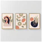 Πίνακας Noven Pakoworld Τρίπτυχος με Ψηφιακή Εκτύπωση και Πλαίσιο 33x1.5x48εκ