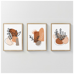 Πίνακας Vynor Pakoworld Τρίπτυχος με Ψηφιακή Εκτύπωση και Πλαίσιο 33x1.5x48εκ