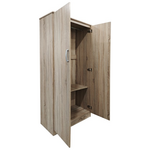 Ντουλάπα Δίφυλλη Lego Pakoworld σε Sonoma Απόχρωση 80x42x180εκ