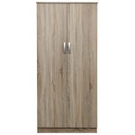 Ντουλάπα Δίφυλλη Lego Pakoworld σε Sonoma Απόχρωση 80x42x180εκ