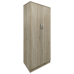 Ντουλάπα Δίφυλλη Lego Pakoworld σε Sonoma Απόχρωση 80x42x180εκ