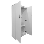 Ντουλάπα Δίφυλλη Lego Pakoworld σε Λευκή Απόχρωση 80x42x180εκ