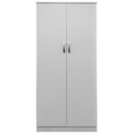 Ντουλάπα Δίφυλλη Lego Pakoworld σε Λευκή Απόχρωση 80x42x180εκ