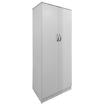 Ντουλάπα Δίφυλλη Lego Pakoworld σε Λευκή Απόχρωση 80x42x180εκ