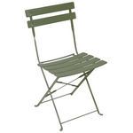 Τραπεζαρία Bistro Pakoworld σετ 3τεμ Μεταλλική Αναδιπλούμενη σε Λαδί Απόχρωση Φ60x71εκ