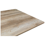 Τραπέζι Aragne Pakoworld Sonoma mdf με Μαύρα Μεταλλικά Πόδια 160x90x75εκ