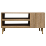 Έπιπλο Τηλεόρασης Orianne Pakoworld σε Sonoma Απόχρωση 90x32x46εκ