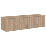 Πατάρι Ντουλάπας Royal Pakoworld Τετράφυλλο Sonoma 200x58x53εκ