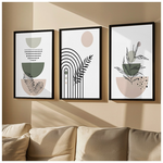 Πίνακας Elyra Pakoworld Τρίπτυχος με Ψηφιακή Εκτύπωση και Πλαίσιο 33x1.5x48εκ