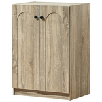 Παπουτσοθήκη-Ντουλάπι Ambera Pakoworld σε Sonoma Απόχρωση 60x36.5x81.5εκ