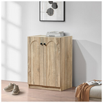 Παπουτσοθήκη-Ντουλάπι Ambera Pakoworld σε Sonoma Απόχρωση 60x36.5x81.5εκ