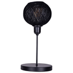 Επιτραπέζιο Φωτιστικό Gaia Pakoworld ε27 Μέταλλο Μαύρο Φ22x30εκ