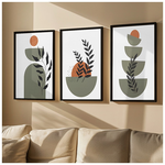 Πίνακας Corisia Pakoworld Τρίπτυχος με Ψηφιακή Εκτύπωση και Πλαίσιο 33x1.5x48εκ