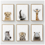 Πίνακας Loriel Pakoworld Εξάπτυχος με Ψηφιακή Εκτύπωση και Πλαίσιο 33x1.5x48εκ