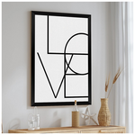 Πίνακας Amora Pakoworld με Ψηφιακή Εκτύπωση και Πλαίσιο 33x1.5x48εκ