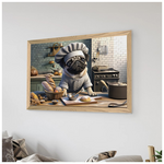 Πίνακας Woof Pakoworld με Ψηφιακή Εκτύπωση και Πλαίσιο 48x1.5x33εκ