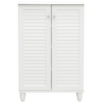 Παπουτσοθήκη-Ντουλάπι Santo Pakoworld 10 Ζεύγων σε Λευκή Απόχρωση 60x34.5x91.5εκ