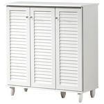 Παπουτσοθήκη-Ντουλάπι Santo Pakoworld 16 Ζεύγων σε Λευκή Απόχρωση 89.5x34.5x91.5εκ