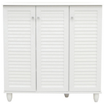 Παπουτσοθήκη-Ντουλάπι Santo Pakoworld 16 Ζεύγων σε Λευκή Απόχρωση 89.5x34.5x91.5εκ