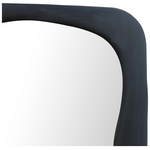 Καθρέπτης Lezour Pakoworld Βελούδο σε Μαύρη Απόχρωση 50x5x170εκ