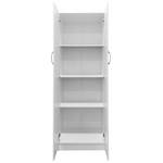 Ντουλάπα Δίφυλλη Lego Pakoworld σε Λευκή Απόχρωση 60x42x180εκ